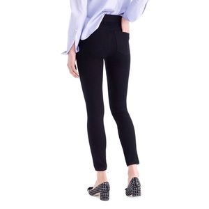 Jcrew pull-on tooth pick jeans in black